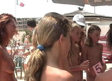 Jr Miss Pageant France - nudism in the world
