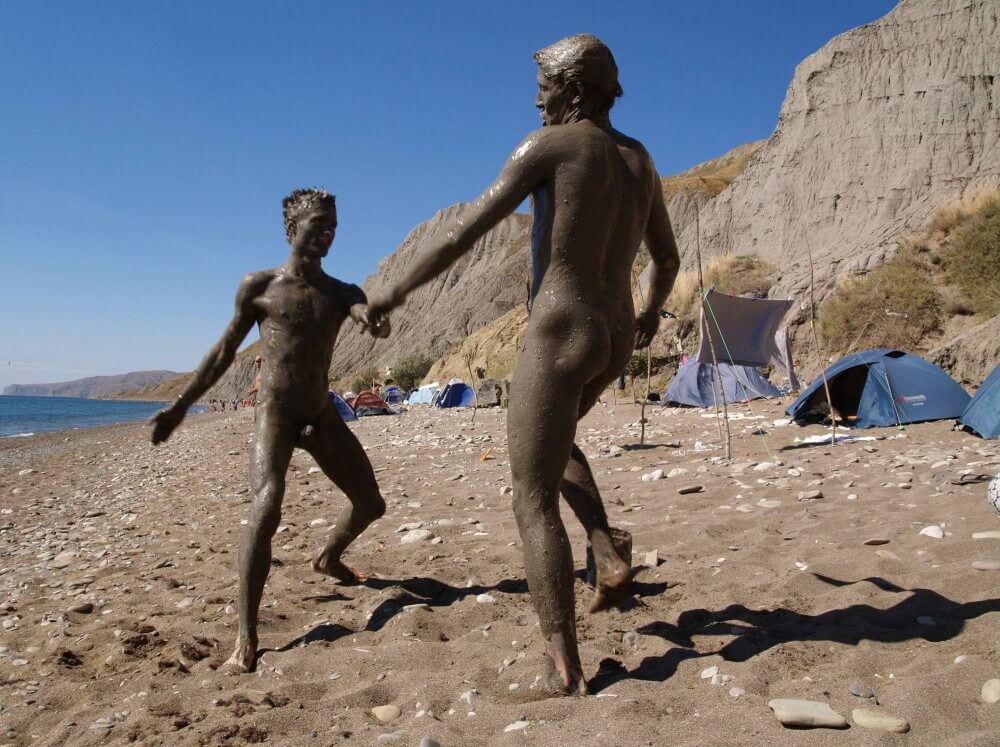 Jr Nudist Nude Beach Mud Soldiers photos - nudism in the world
