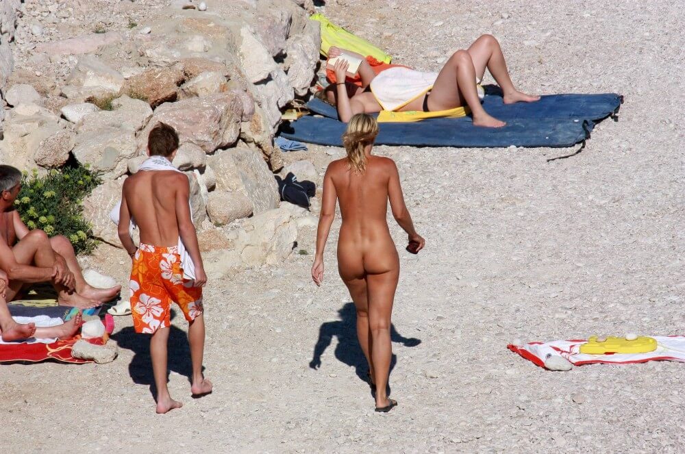 European Beach Entrance pics - nudism in the world