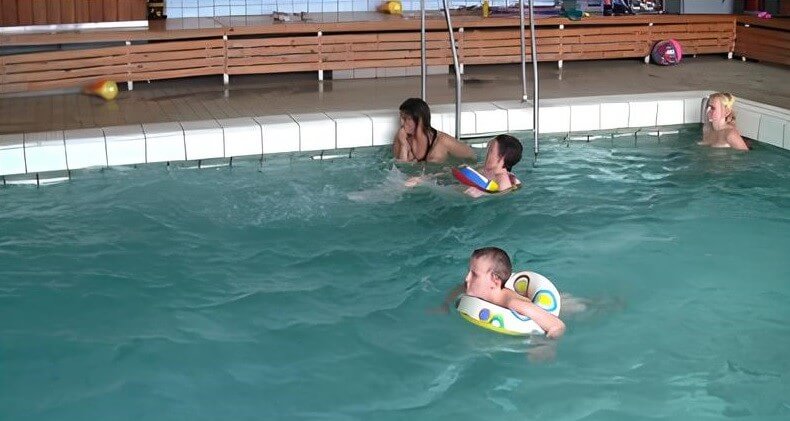 Swimming center club Full HD - nudism in the world