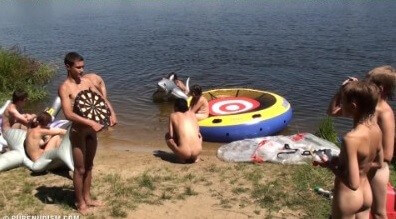 Nude and hot summer day video - nudism in the world