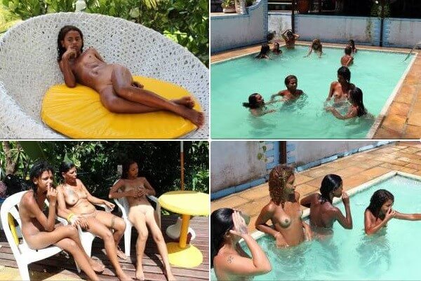 Brazil Pool Sunbath photos - nudism in the world