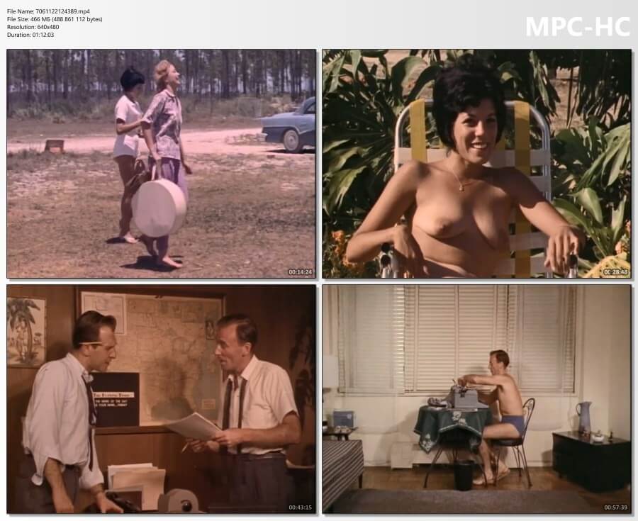 Diary of a nudist (1961) film HD - nudism in the world