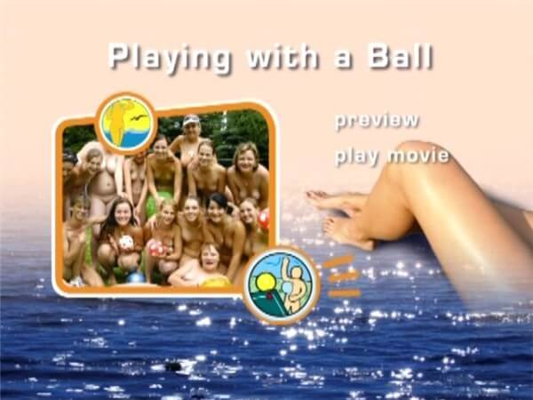 Naturist Freedom: Playing with a ball - nudism in the world