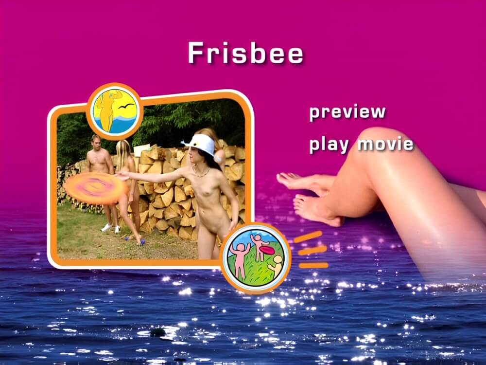 Naturist Freedom - Frisbee DVD - nudism in the world