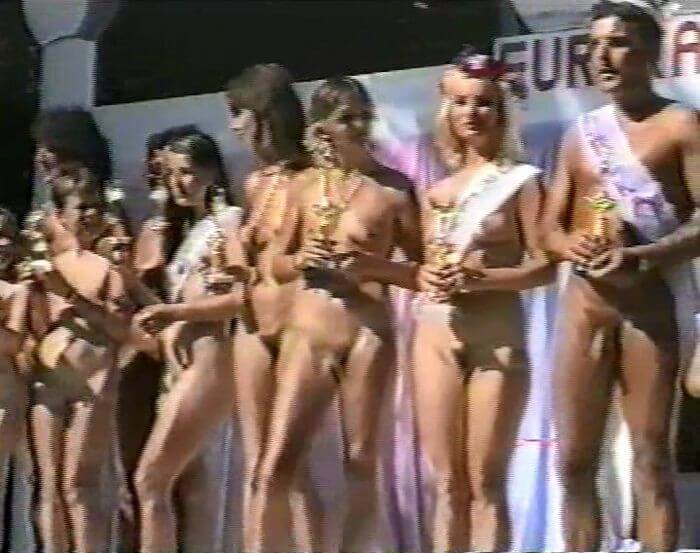 Miss Eureka 1988 video - nudism in the world