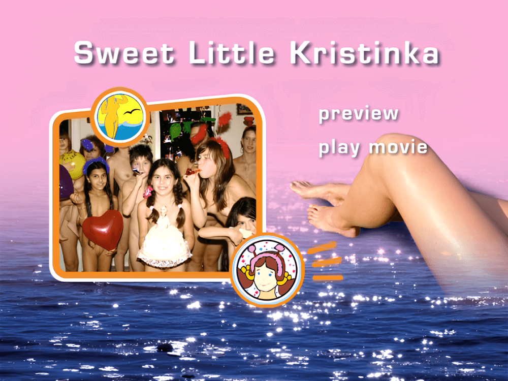 Naturist Freedom: Sweet Little Kristinka  DVD - nudism in the world