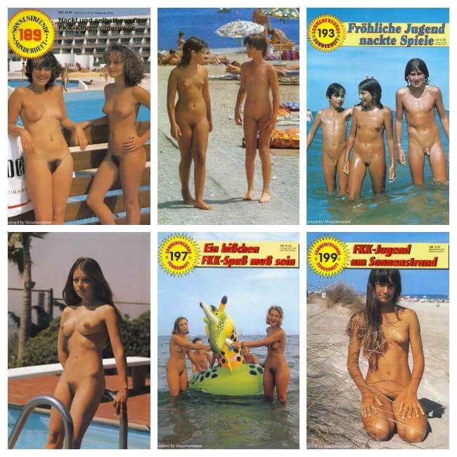 Sonnenfreunde Sonderheft FKK Jugend an sonnigen Stranden / alle Ausgaben von Zeitschriften - nudism in the world